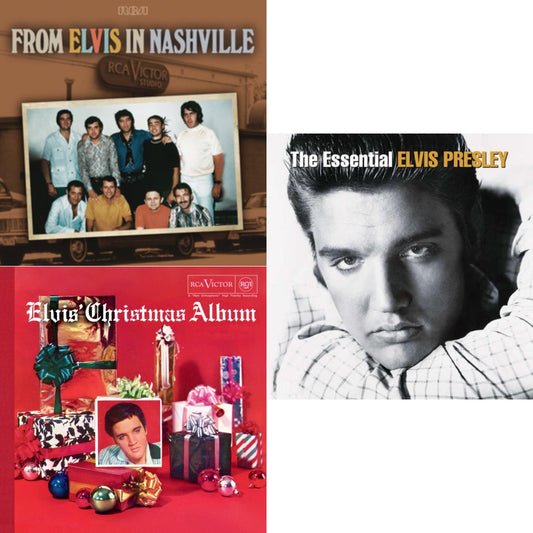 From Elvis In Nashville (2LP) & Elvis' Christmas Album & Essential Elvis Presley