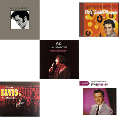 Elvis Ultimate Gospel & From Elvis In Memphis & He Touched Me & Elvis Golden Records & Playlist: Very Best Gospel Of Elvis Presley