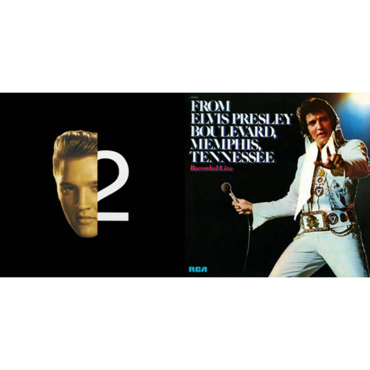 2Nd To None (Gold Vinyl/180G/2LP) & From Elvis Presley Boulevard Memphis (Orange LP Vinyl/180G)