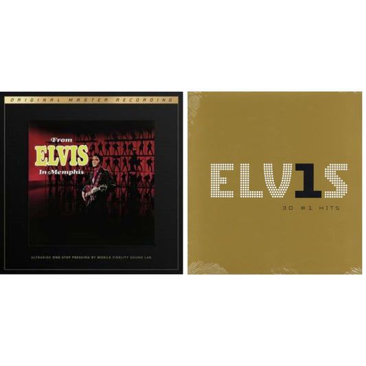 From Elvis In Memphis (2LP/180G/45RPM Supervinyl Ultradisc One-Step/Original Masters/Limited) & Elvis 30 #1 Hits (2LP/180G)