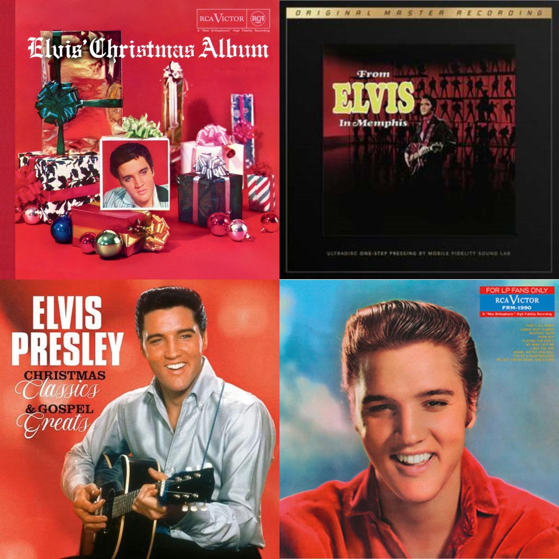 This is a 4 LP Vinyl SKU bundle.
1.This LP Vinyl is brand new.Format: LP VinylMusic Style: HolidayThis item's title is: Elvis' Christmas AlbumArtist: Elvis PresleyLabel: LEGACYBarcode: 196588101915Release Date: 10/6/2023
2.This LP Vinyl is brand new.