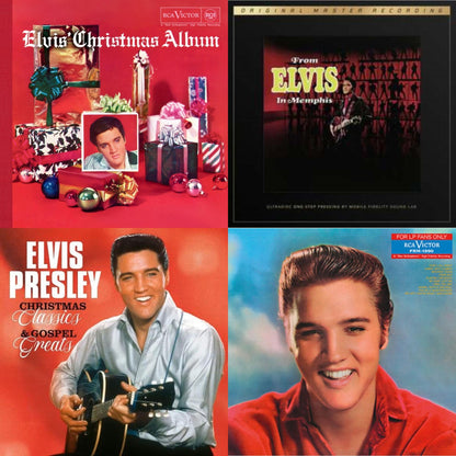 This is a 4 LP Vinyl SKU bundle.
1.This LP Vinyl is brand new.Format: LP VinylMusic Style: HolidayThis item's title is: Elvis' Christmas AlbumArtist: Elvis PresleyLabel: LEGACYBarcode: 196588101915Release Date: 10/6/2023
2.This LP Vinyl is brand new.