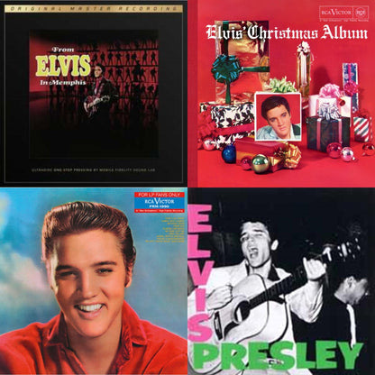 Elvis Presley - Elvis' Christmas Album & From Elvis In Memphis (2LP/180G/45RPM Supervinyl Ultradisc One-Step/Original Masters/Limited) & For LP Fans Only (Translucent Blue Vinyl/180G) & Elvis Presley