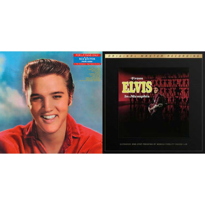 Elvis Presley - From Elvis In Memphis (2LP/180G/45RPM Supervinyl Ultradisc One-Step/Original Masters/Limited) & For LP Fans Only (Translucent Blue Vinyl/180G)