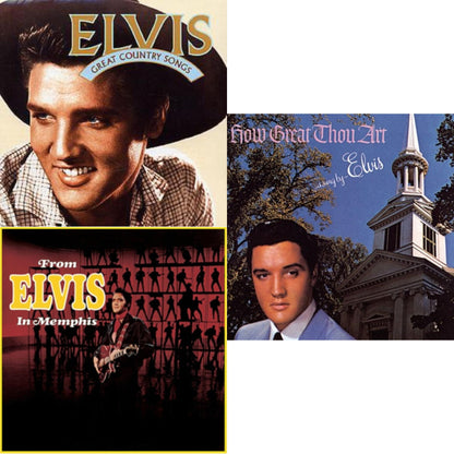 Great Country Songs & How Great Thou Art & From Elvis In Memphis