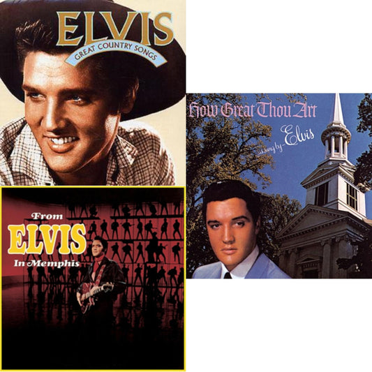 Great Country Songs & How Great Thou Art & From Elvis In Memphis