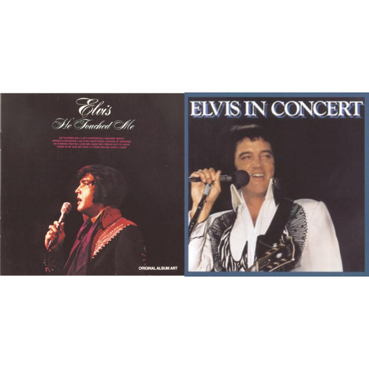 Elvis In Concert & He Touched Me