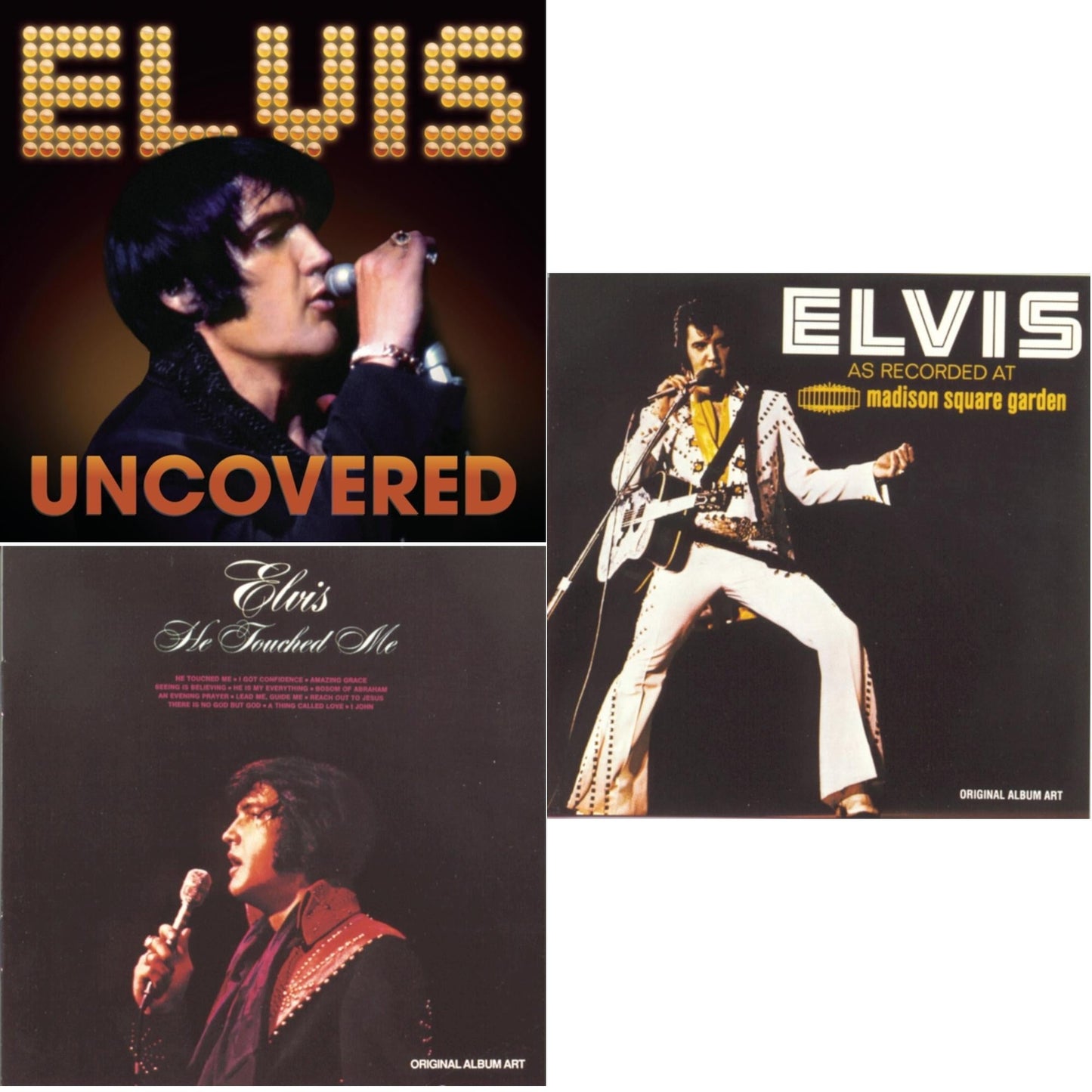 Uncovered & He Touched Me & Elvis As Recorded At Madison Square Garden