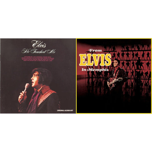 From Elvis In Memphis & He Touched Me