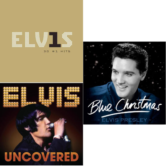 Elvis 30 #1 Hits & Uncovered & Blue Christmas
