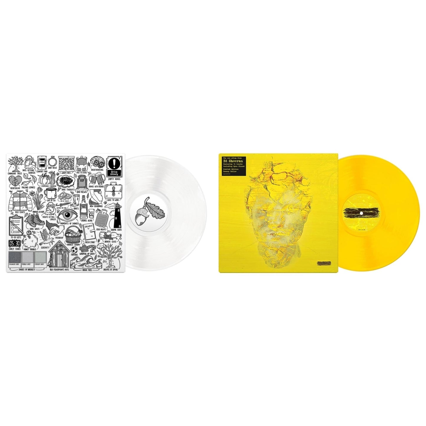 This is a 2 LP Vinyl SKU bundle.
1.This LP Vinyl is brand new.Format: LP VinylMusic Style: AcousticThis item's title is: Autumn Variations (White LP Vinyl)Artist: Ed SheeranLabel: ATLANTICBarcode: 5054197767289Release Date: 9/29/2023
2.This LP Vinyl is brand new.