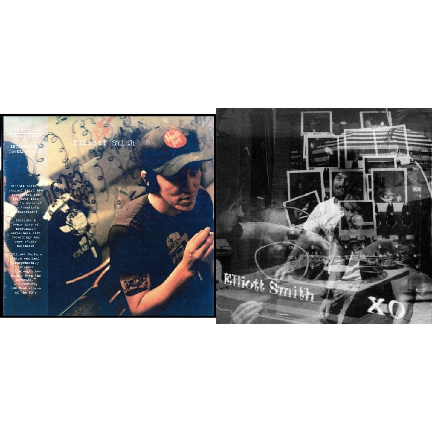 This is a 2 LP Vinyl SKU bundle.
1.This LP Vinyl is brand new.Format: LP VinylMusic Style: Indie RockThis item's title is: XoArtist: Elliott SmithLabel: Geffen RecordsBarcode: 602557283518Release Date: 4/7/2017
2.This LP Vinyl is brand new.