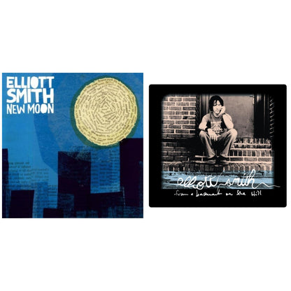 This is a 2 LP Vinyl SKU bundle.
1.This LP Vinyl is brand new.Format: LP VinylMusic Style: AcousticThis item's title is: New MoonArtist: Elliott SmithLabel: KILL ROCK STARSBarcode: 759656045513Release Date: 5/1/2009
2.This LP Vinyl is brand new.