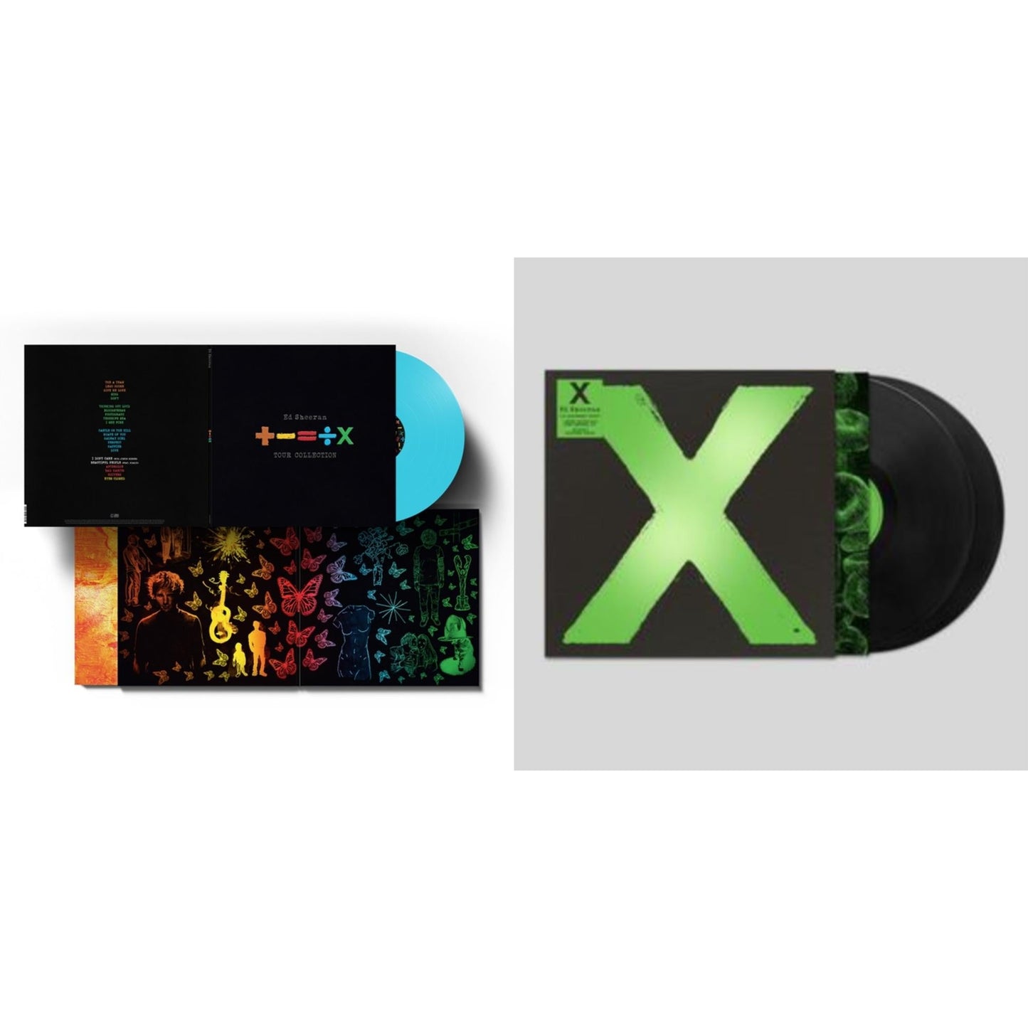 +-=÷× (Tour Collection) (X) (2LP/Bright Blue Vinyl) & X (10Th Anniversary/2LP)