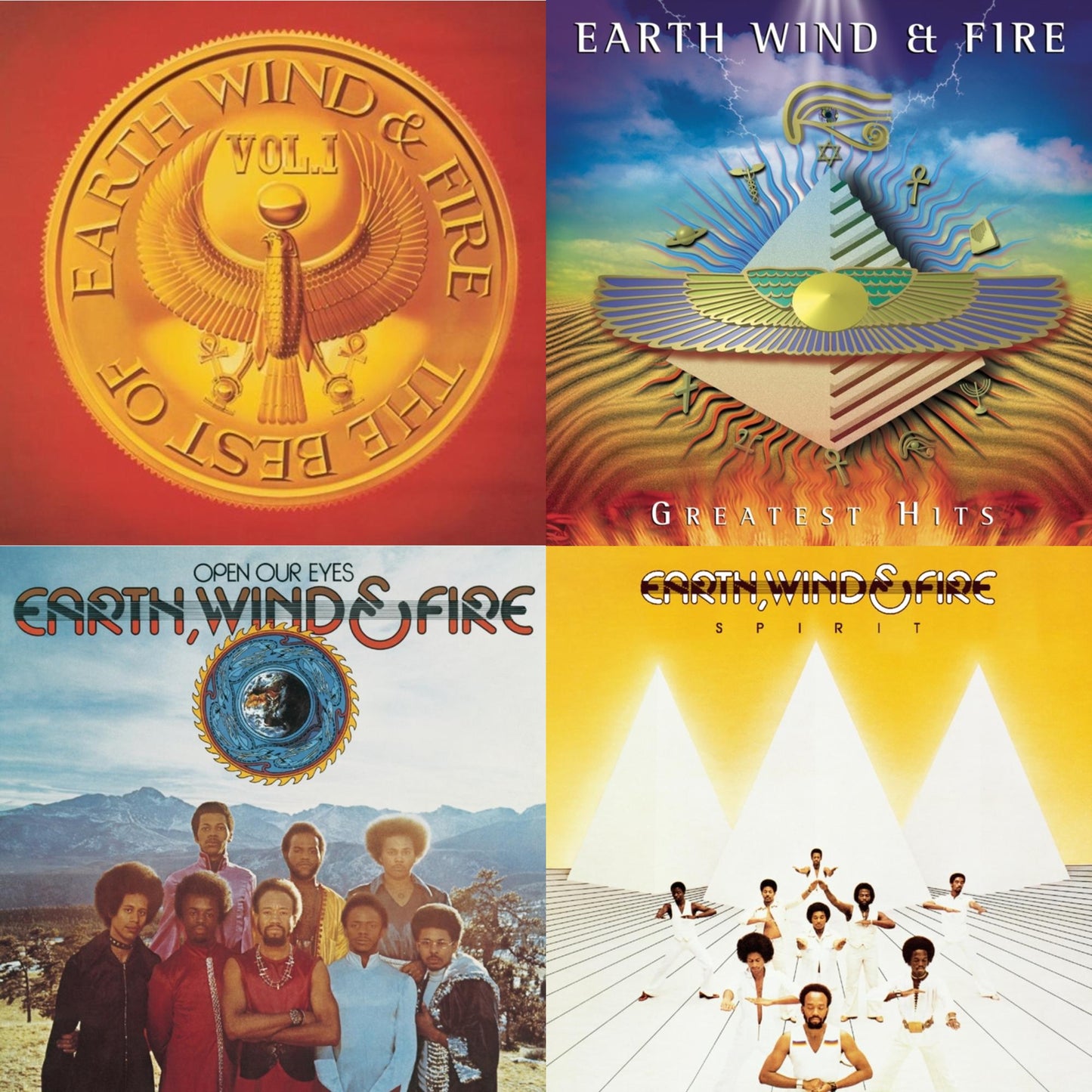 Best Of Vol.1 & Greatest Hits & Open Our Eyes & Spirit