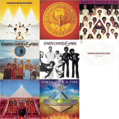 Best Of Vol.1 & Greatest Hits & That's The Way Of The World & Faces & Open Our Eyes & Spirit & All N All & Gratitude