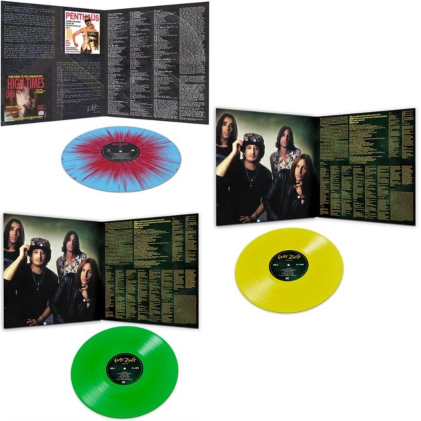 This is a 3 LP Vinyl SKU bundle.
1.This LP Vinyl is brand new.Format: LP VinylMusic Style: Hard RockThis item's title is: 1985 (Blue & Red Starburst LP Vinyl)Artist: Enuff Z'nuffLabel: DEADLINE MUSICBarcode: 889466199110Release Date: 3/18/2022
2.This LP Vinyl is brand new.