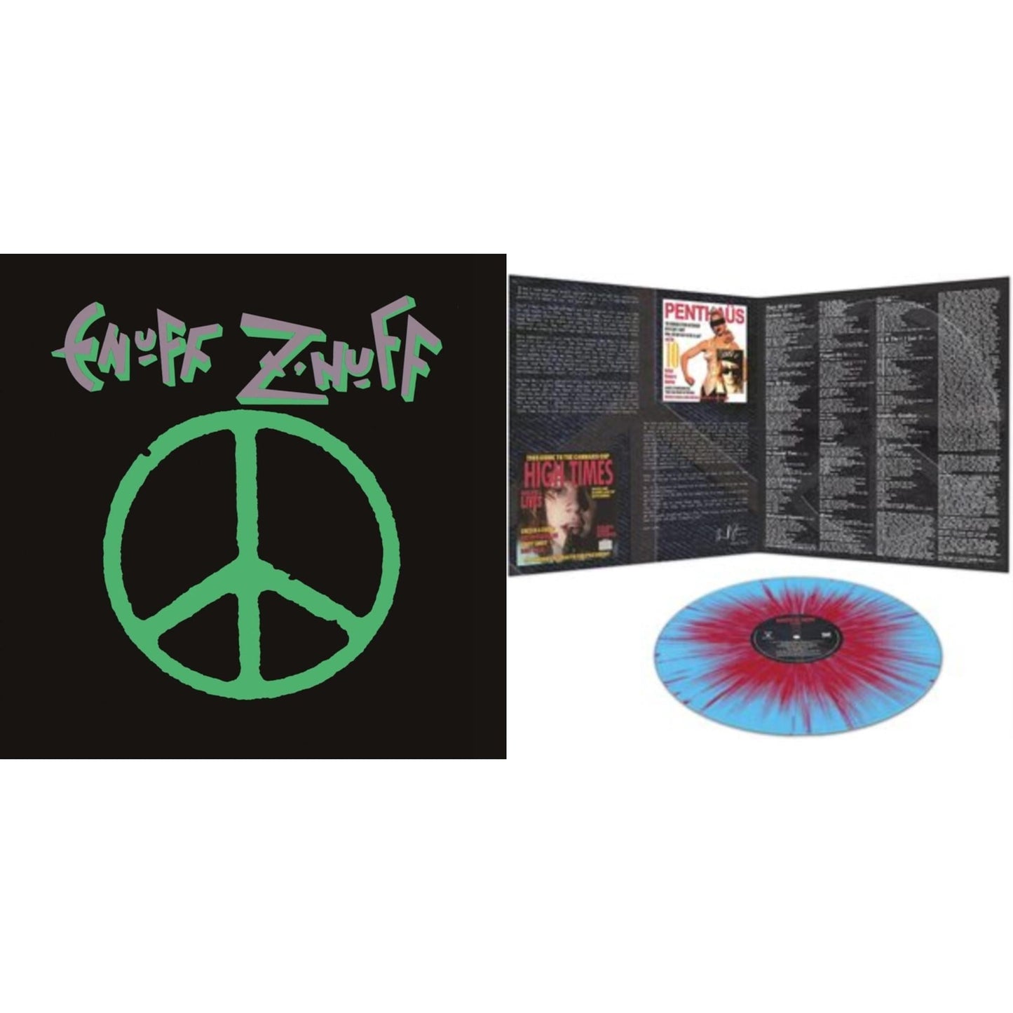 Enuff Z'nuff (180G/Green LP Vinyl/Limited Edition) & 1985 (Blue & Red Starburst LP Vinyl)