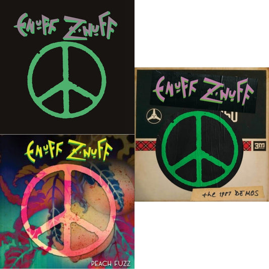 Enuff Z'nuff (180G/Purple LP Vinyl/Limited Edition) & Peach Fuzz (Peach LP Vinyl) & 1987 Demos (Green LP Vinyl)