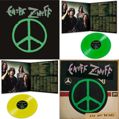 Enuff Z'nuff (180G/Green LP Vinyl/Limited Edition) & Seven (Green LP Vinyl/Reissue) & Seven (Yellow LP Vinyl/Reissue) & 1987 Demos (Green LP Vinyl)