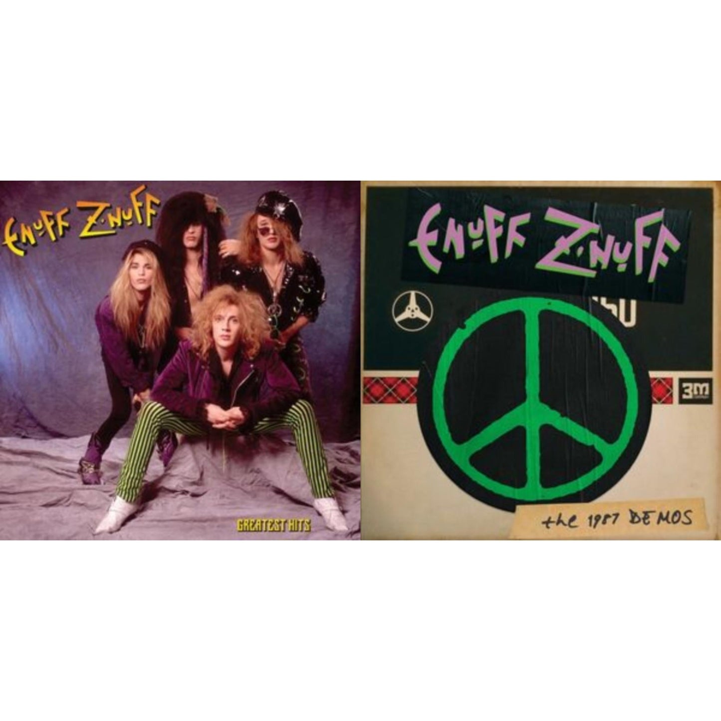 Greatest Hits (Purple Splatter LP Vinyl) & 1987 Demos (Pink LP Vinyl)
