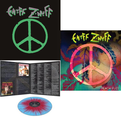Enuff Z'nuff (180G/Purple LP Vinyl/Limited Edition) & 1985 (Blue & Red Starburst LP Vinyl) & Peach Fuzz (Peach LP Vinyl)