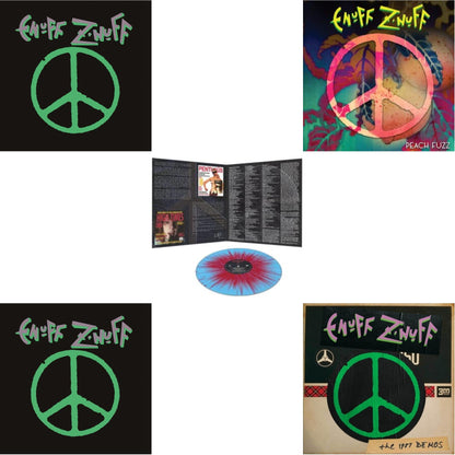 Enuff Z'nuff (180G/Purple LP Vinyl/Limited Edition) & Enuff Z'nuff (180G/Green LP Vinyl/Limited Edition) & 1985 (Blue & Red Starburst LP Vinyl) & Peach Fuzz (Peach LP Vinyl) & 1987 Demos (Green LP Vinyl)
