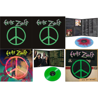 Enuff Z'nuff (180G/Purple LP Vinyl/Limited Edition) & Enuff Z'nuff (180G/Green LP Vinyl/Limited Edition) & 1985 (Blue & Red Starburst LP Vinyl) & Peach Fuzz (Peach LP Vinyl) & Seven (Green LP Vinyl/Reissue) & 1987 Demos (Green LP Vinyl)