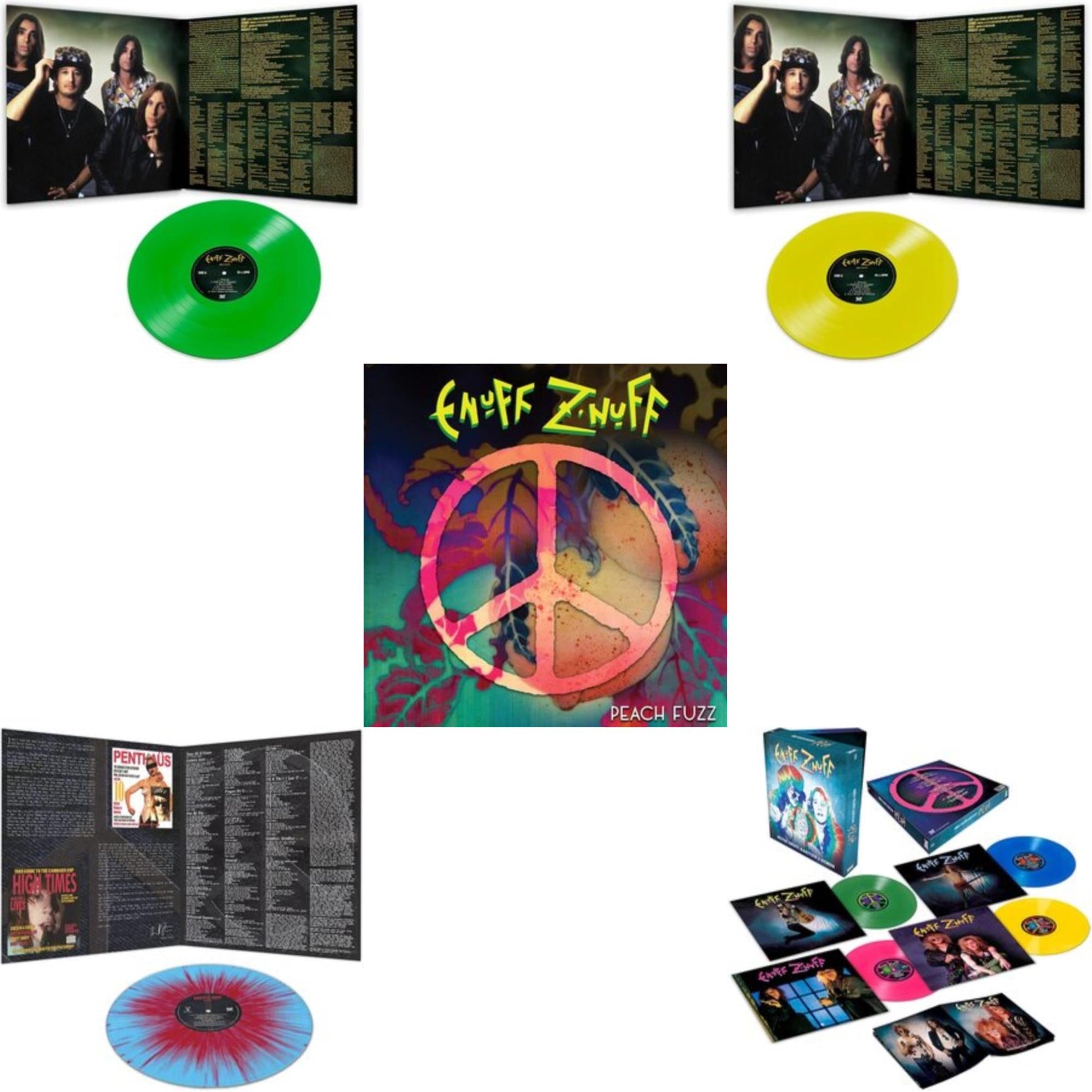 This is a 5 LP Vinyl SKU bundle.
1.This LP Vinyl is brand new.Format: LP VinylMusic Style: Hard RockThis item's title is: 1985 (Blue & Red Starburst LP Vinyl)Artist: Enuff Z'nuffLabel: DEADLINE MUSICBarcode: 889466199110Release Date: 3/18/2022
2.This LP Vinyl is brand new.