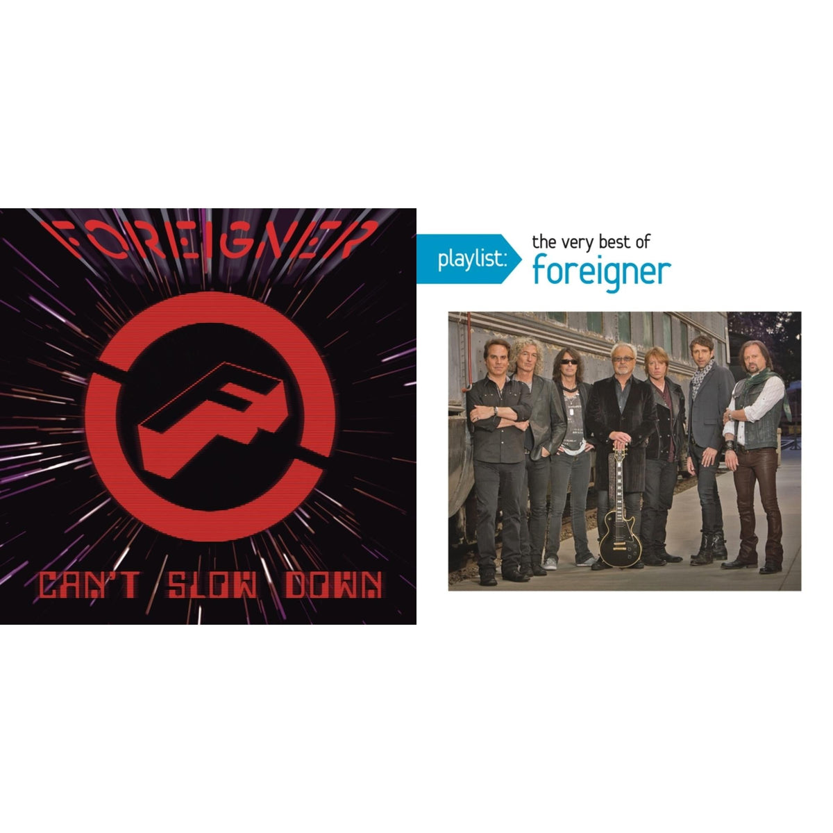 Can't Slow Down & Playlist: Very Best Of Foreigner