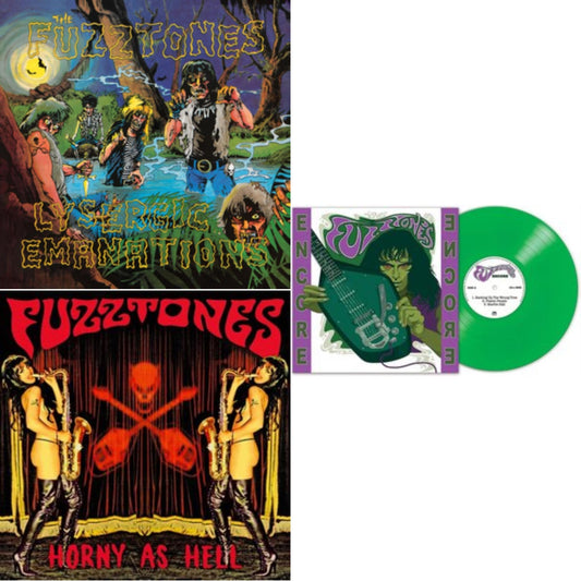 Fuzztones - Lysergic Emanations (1985) (Remastered & Expanded) & Horny As Hell & Encore (Green LP Vinyl)