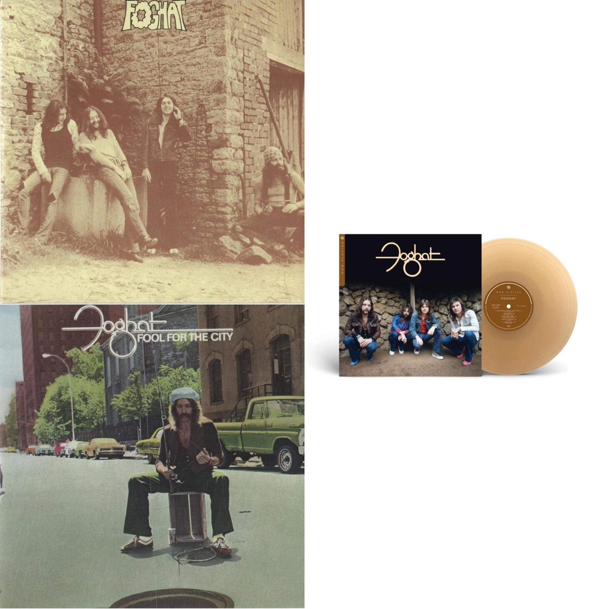 This is a 3 LP Vinyl SKU bundle.
1.This LP Vinyl is brand new.Format: LP VinylThis item's title is: Now Playing (Translucent Tan LP Vinyl) (Syeor)Artist: FoghatBarcode: 081227818203Release Date: 1/5/2024
2.This LP Vinyl is brand new.