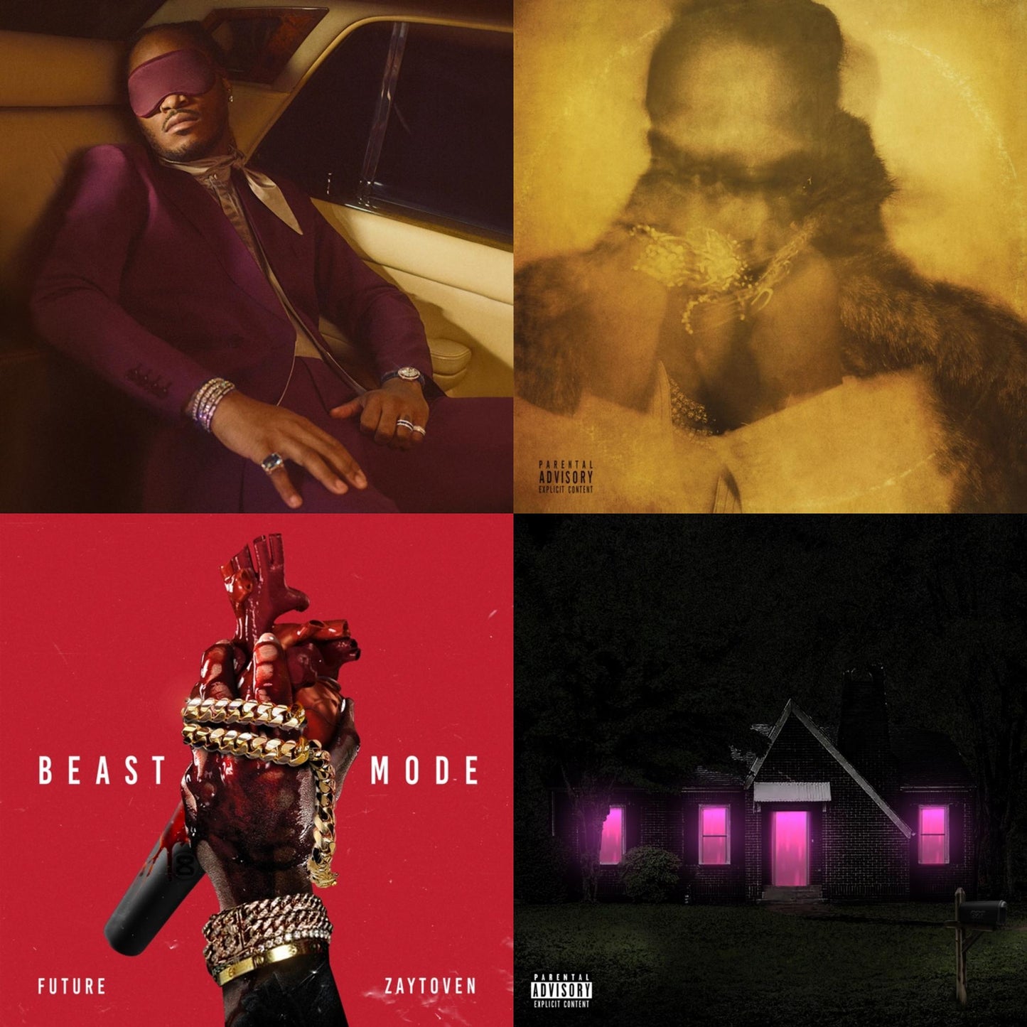 I Never Liked You & Future (X) (2LP) & Beast Mode (X) & Mixtape Pluto (X)
