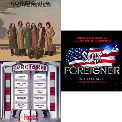 This is a 3 LP Vinyl SKU bundle.
1.This LP Vinyl is brand new.Format: LP VinylMusic Style: Pop RockThis item's title is: RecordsArtist: ForeignerLabel: ATLANTIC CATALOG GROUPBarcode: 603497830572Release Date: 9/15/2023
2.This LP Vinyl is brand new.