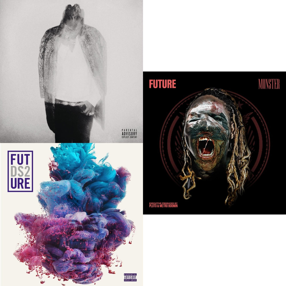 Ds2 (X) (2LP) & Hndrxx (X) (2LP) & Monster (X)