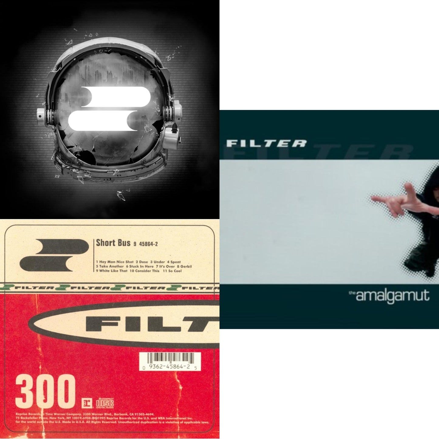 Algorithm (Clear LP Vinyl) & Short Bus & Amalgamut (2LP)