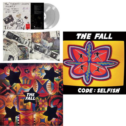 Fall - Twenty-Seven Points: Live 92-95 (Live) (140G/Clear LP Vinyl) & Shift-Work & Code: Selfish