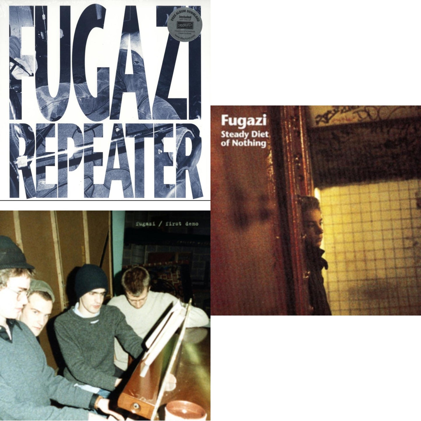 Repeater (Blue LP Vinyl) & First Demo & Steady Diet Of Nothing