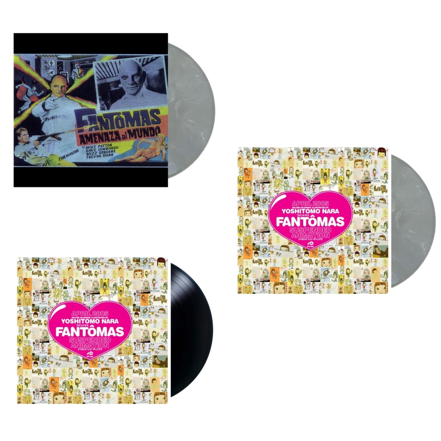 Fantomas (Silver Streak LP Vinyl) (I) & Suspended Animation & Suspended Animation (Silver Streak LP Vinyl) (I)