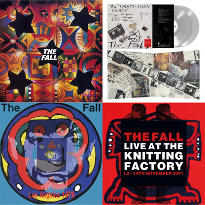 Fall - Twenty-Seven Points: Live 92-95 (Live) (140G/Clear LP Vinyl) & Live From The Vaults - Los Angeles 1979 & Live Art The Knitting Factory - La - 14 November 2001 & Shift-Work