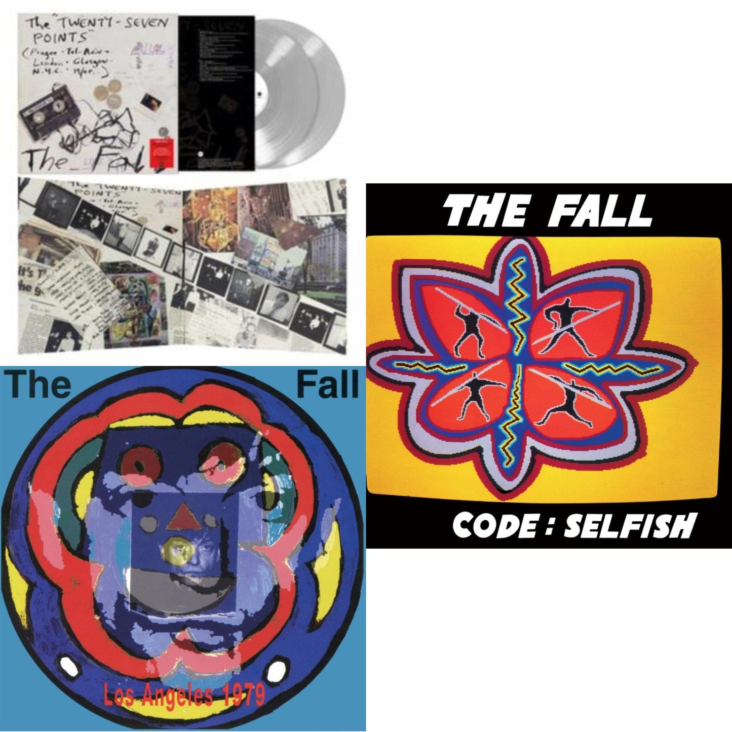 Twenty-Seven Points: Live 92-95 (Live) (140G/Clear LP Vinyl) & Live From The Vaults - Los Angeles 1979 & Code: Selfish