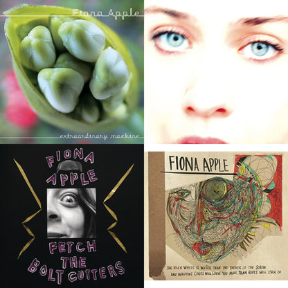 Fetch The Bolt Cutters & Idler Wheel Is Wiser Than The Driver & Extraordinary Machine & Tidal