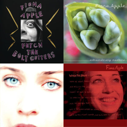 Fiona Apple - Fetch The Bolt Cutters & Extraordinary Machine & When The Pawn & Tidal - CD Bundle