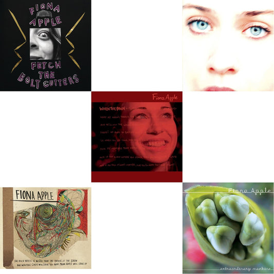 This is a 5 CD SKU bundle.
1.This CD is brand new.Format: CDMusic Style: Art RockThis item's title is: Fetch The Bolt CuttersArtist: Fiona AppleLabel: EPICBarcode: 194397744323Release Date: 7/17/2020
2.This CD is brand new.