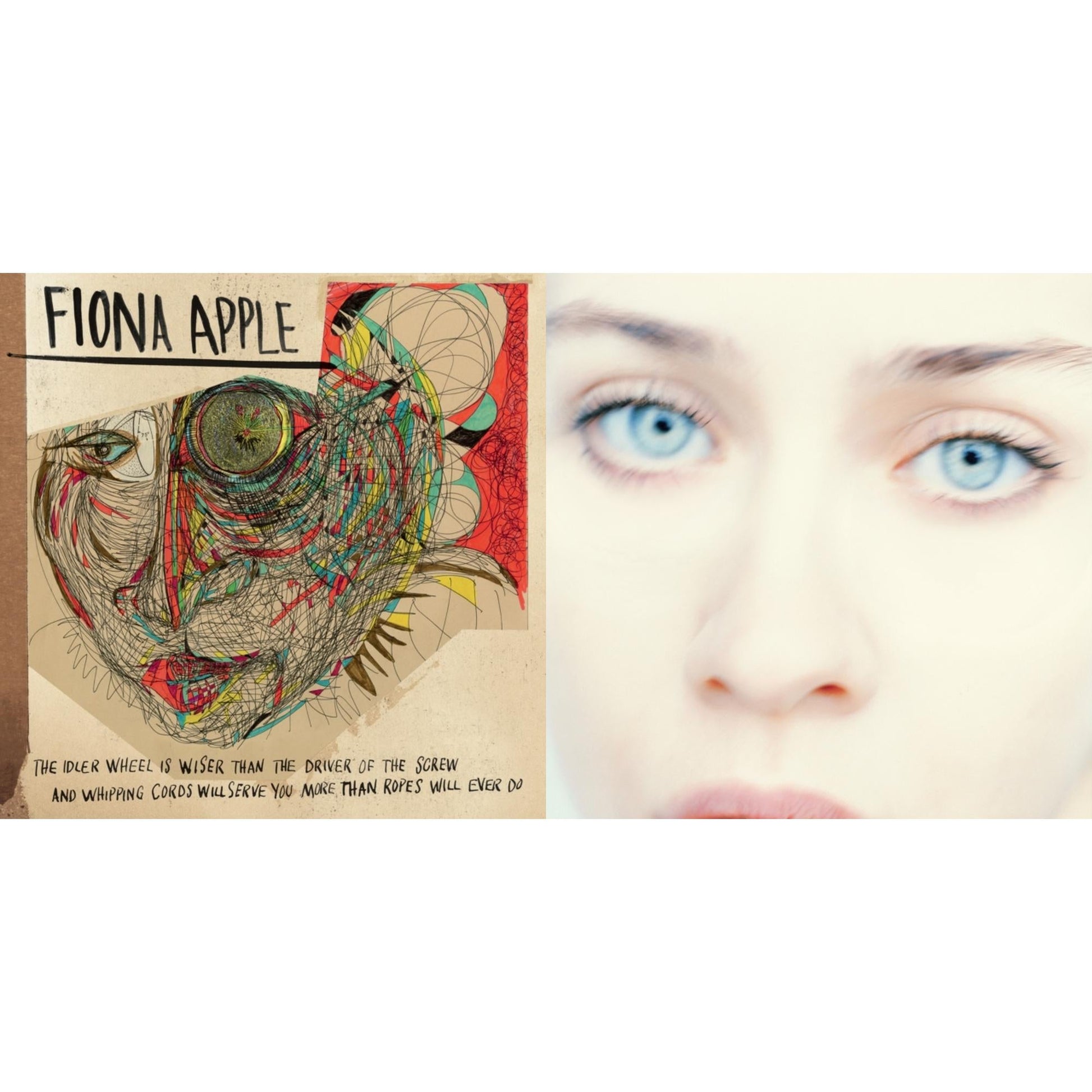 This is a 2 LP Vinyl SKU bundle.
1.This LP Vinyl is brand new.Format: LP VinylThis item's title is: Idler Wheel Is Wiser Than The Driver Of The Screw & Whipping Cords Will Serve You More (180G)Artist: Fiona AppleBarcode: 196588302619Release Date: 12/8/2023
2.This LP Vinyl is brand new.