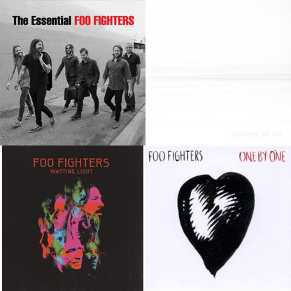 Essential Foo Fighters & But Here We Are & Wasting Light (2LP/Dl Card/Gatefold) & One By One (2LP/Dl Card)
