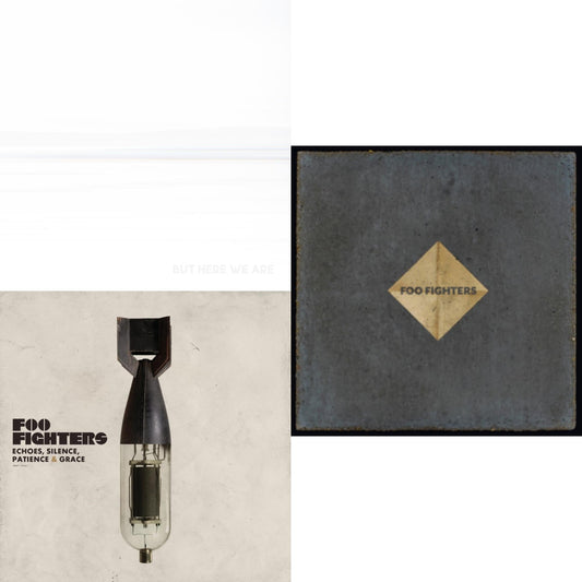 But Here We Are (White LP Vinyl) & Echoes Silence Patience & Grace & Concrete & Gold (140G/Dl Code/2LP)