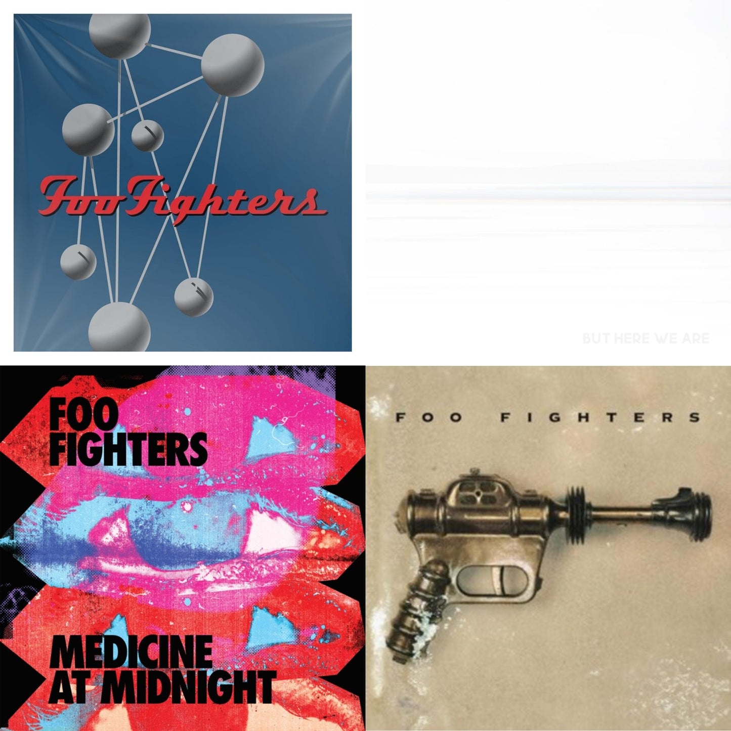 Medicine At Midnight (140G) & But Here We Are & Foo Fighters (Dl Card) & Colour & The Shape (2LP/Dl Card)