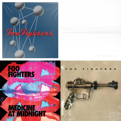 Medicine At Midnight (140G) & But Here We Are & Foo Fighters (Dl Card) & Colour & The Shape (2LP/Dl Card)