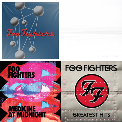 This is a 4 LP Vinyl SKU bundle.
1.This LP Vinyl is brand new.Format: LP VinylMusic Style: Alternative RockThis item's title is: Medicine At Midnight (140G)Artist: Foo FightersLabel: RCABarcode: 194397883619Release Date: 2/5/2021
2.This LP Vinyl is brand new.